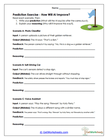 Predicting AI Improvement Worksheet