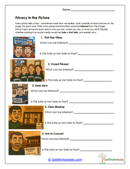 AI and Privacy Worksheets