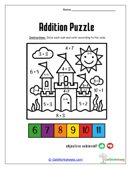 Castle Quest Worksheet