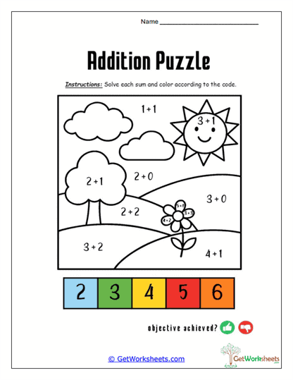 Bright Meadow Beginnings Worksheet