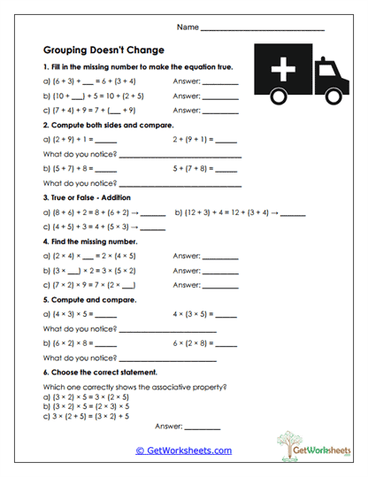 Grouping Doesn't Change Worksheet
