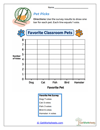 Pet Survey Worksheet