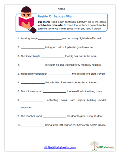 Bs Filler Worksheet