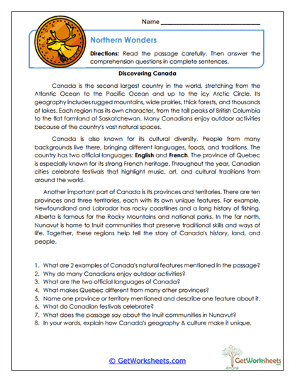 Ah All About Worksheet