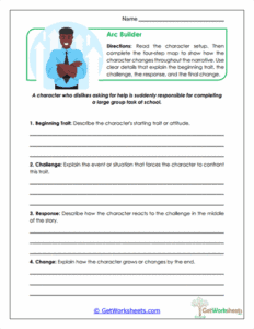 Character Development Worksheets - GetWorksheets.com