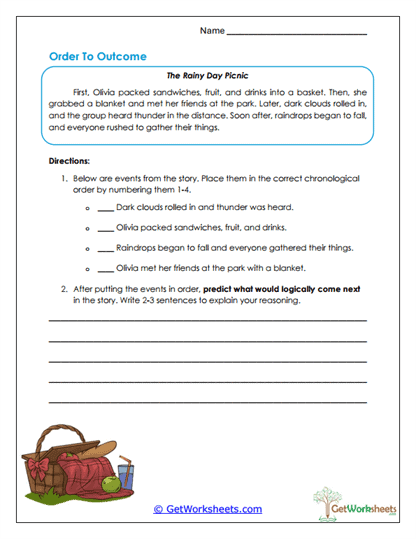 Order to Outcome Worksheet