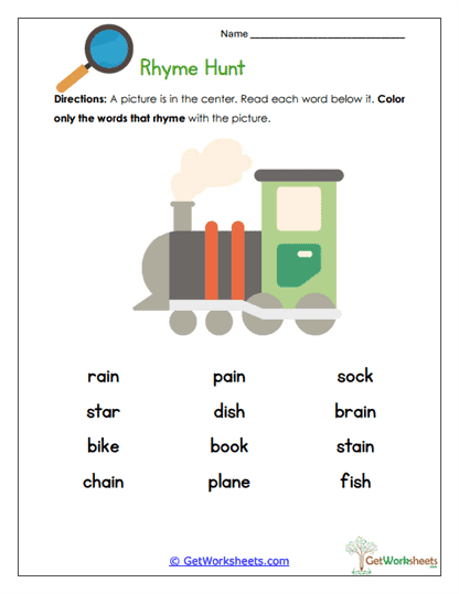 Sound Hunt Worksheet