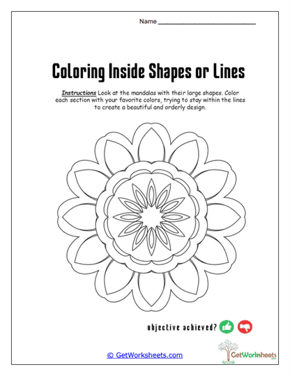 Detailed Mandala Worksheet