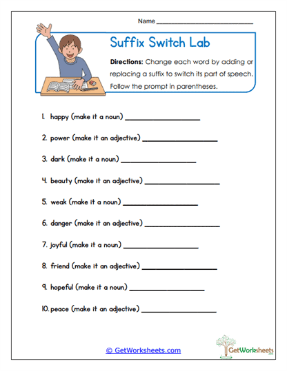 Switch Lab Worksheet