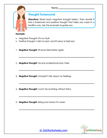 Thought Turnaround Worksheet