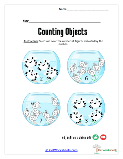Farm Count Worksheet