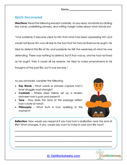 Ilyich Uncovered Worksheet
