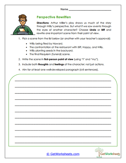 Point-of-View Rewrite Worksheet