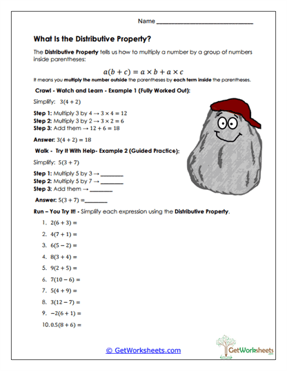 What Is Distribution? Worksheet
