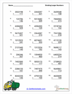 Advanced Division Worksheets Extended Multi-Digit Divisors Worksheet - Advanced Long Division Mastery