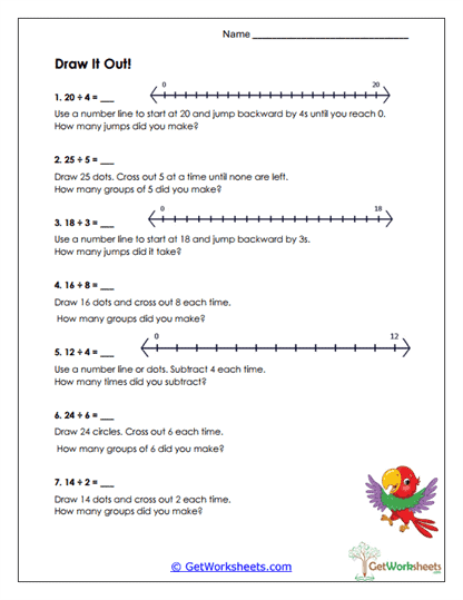 Draw and Model Worksheet