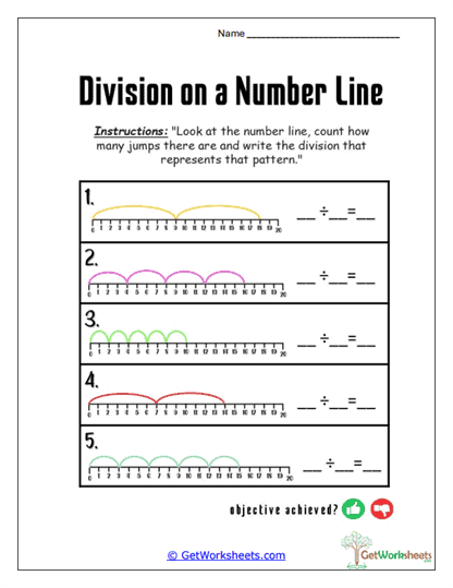 Visual Dividing Interpretation Worksheet
