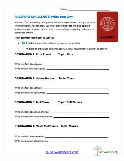 Global Passport Classifier Worksheet