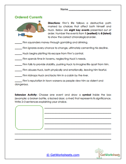 Ordered Currents Worksheet