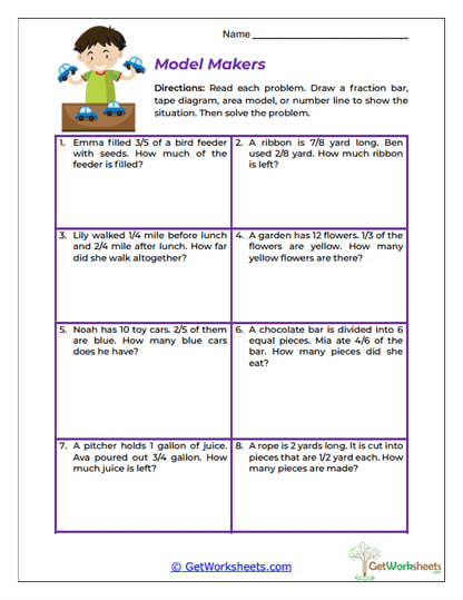 Model Makers Worksheet