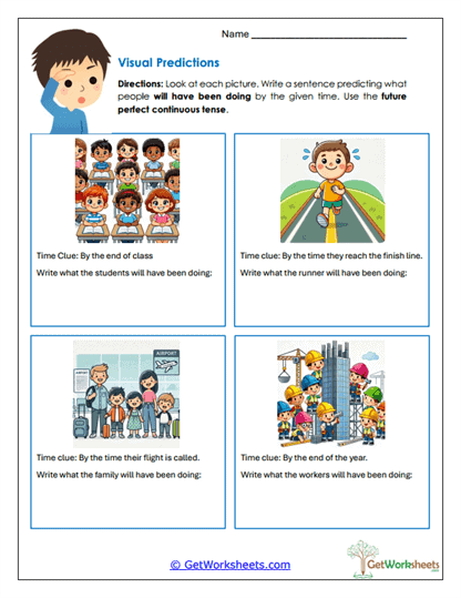Visual Predictions Worksheet