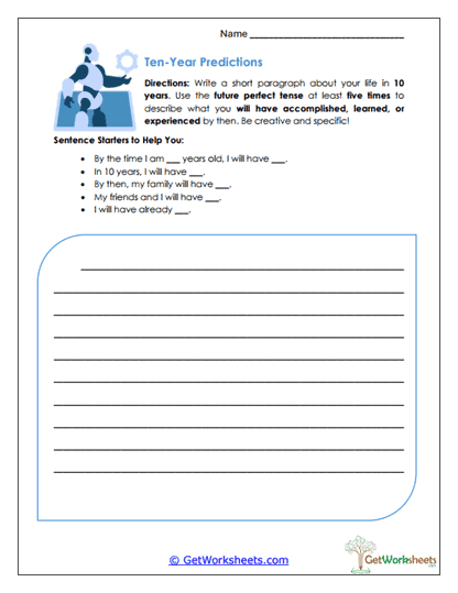 Ten-Year Predictions Worksheet