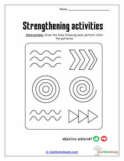 Line Builder Practice Worksheet