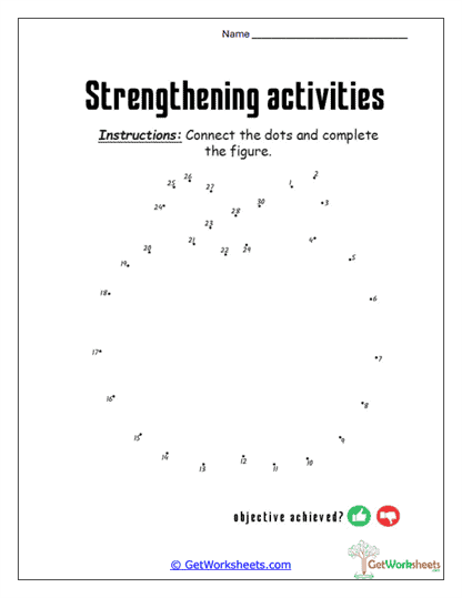 Dot-to-Dot Discovery Worksheet