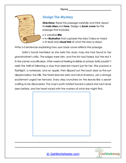 Design the Mystery Worksheet
