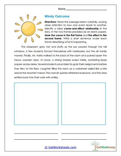Windy Outcome Worksheet
