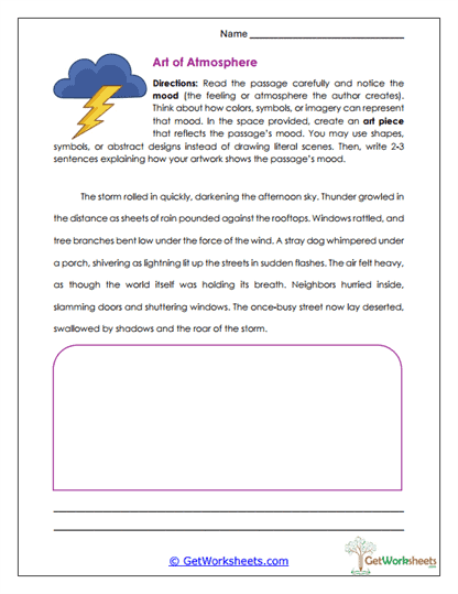 Art of Atmosphere Worksheet