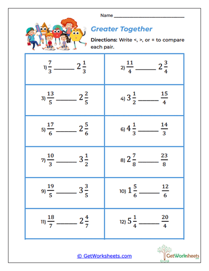 Greater Together Worksheet