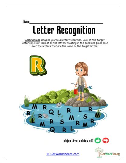 Catch of the R-Day Worksheet