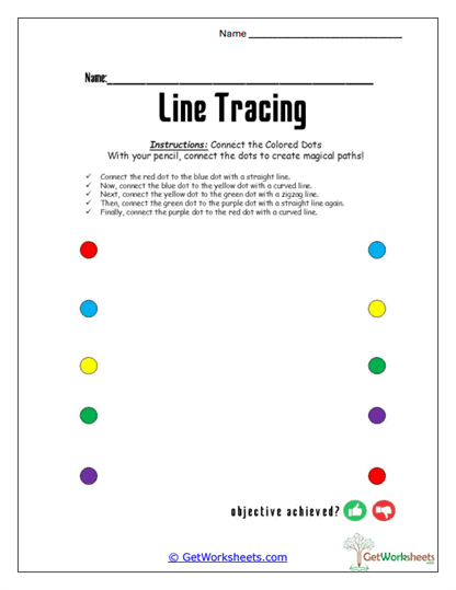 Connect the Dots Paths Worksheet