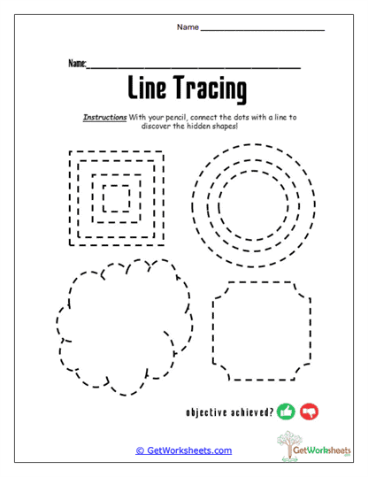 Hidden Shapes Worksheet