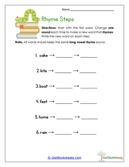 Sound Steps Worksheet