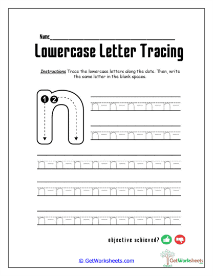 n Write the Symbol Worksheet