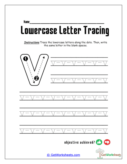 v Trace the Pattern Worksheet