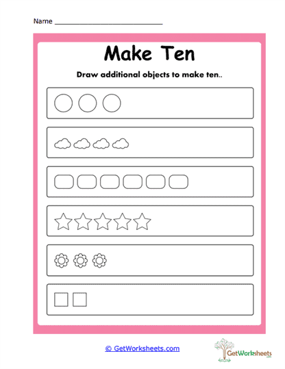 Drawing Additional Objects Worksheet