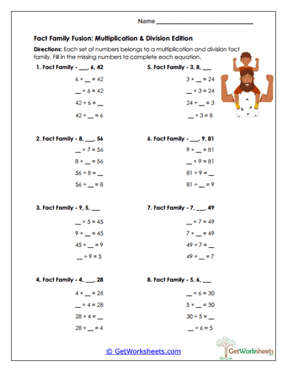 Equation Tower Toppers Worksheet
