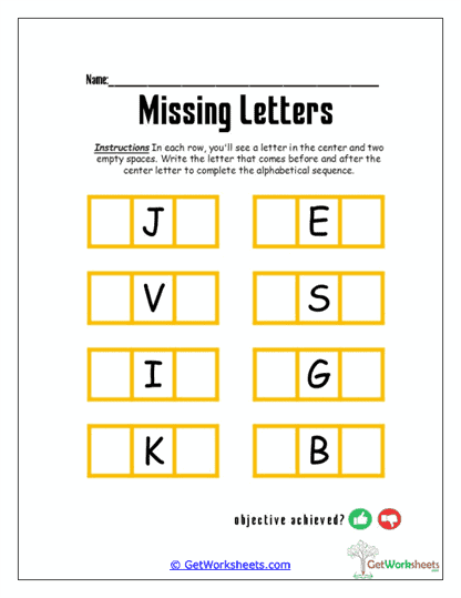 Letter Craze Worksheet