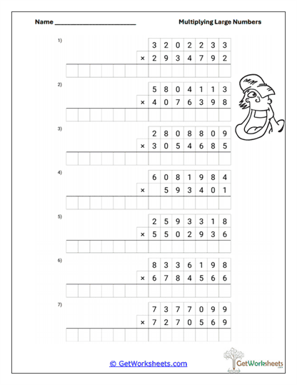 Structured Amplification Worksheet