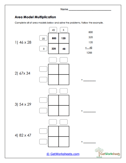 Guided Model Practice Worksheet
