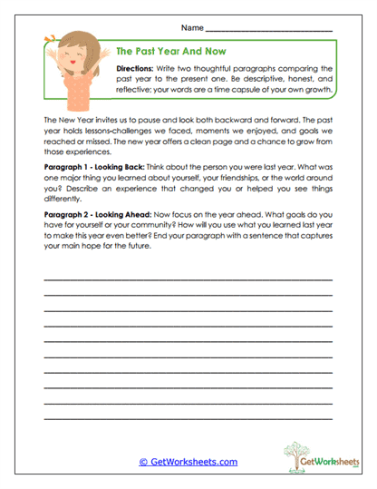 Past and Present Worksheet