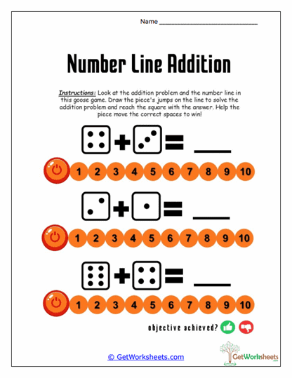 Smiley Path Addition Practice Worksheet