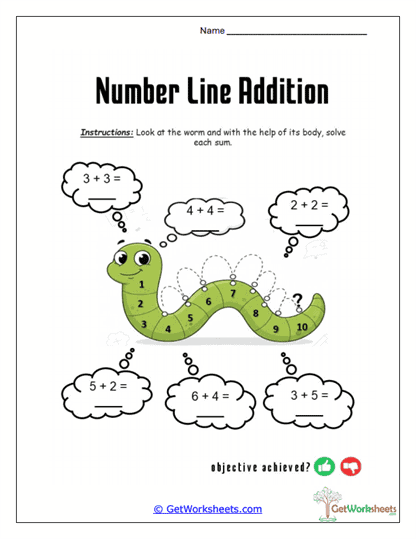 Worm Path Counting Strategy Worksheet