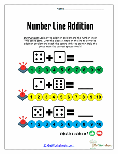 Color-Coded Counting Practice Worksheet