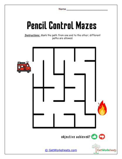 Carrot Trail Navigation Worksheet