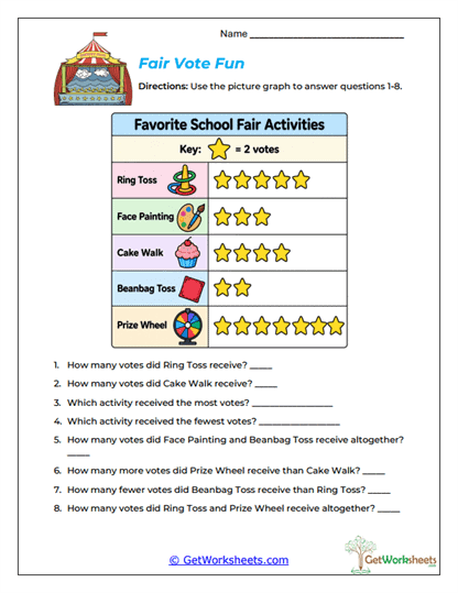 Fair Vote Fun Worksheet