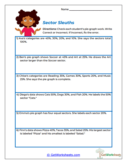 Sector Sleuths Worksheet